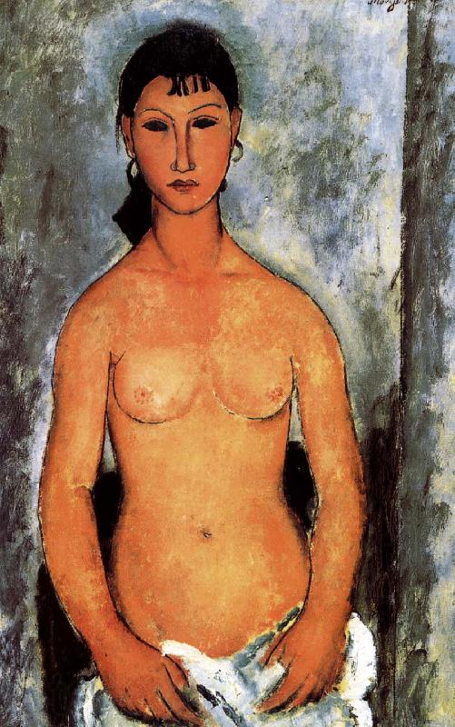 Amedeo Modigliani Standing nude France oil painting art